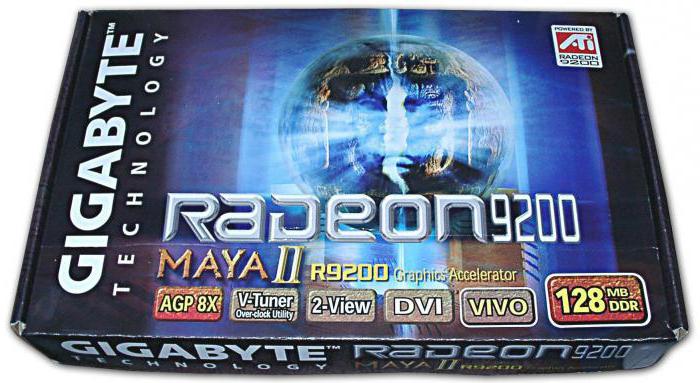 ATI Radeon 9200 : 비디오 카드, 기능 및 리뷰 검토