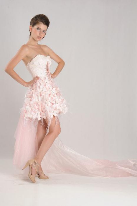 핑크 웨딩 드레스 : 로맨스, 밑줄이 그어진 색상