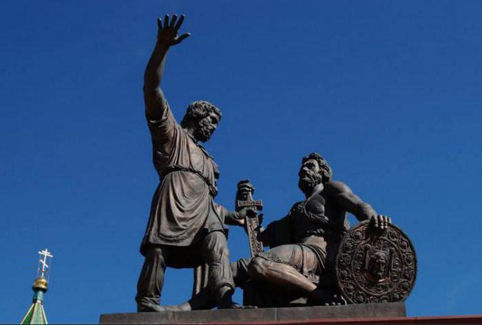 Nizhny Novgorod의 Minin과 Pozharsky 기념비 : 창조의 역사