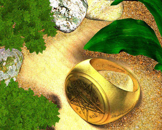 솔로몬의 반지는 고대의 성경적 전설입니다. 솔로몬 왕의 반지에 새겨진 비문은 무엇 이었습니까?
